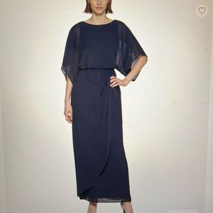 Brand New Jessica Howard Petite long Maxi Dress Size 8P. NWT.